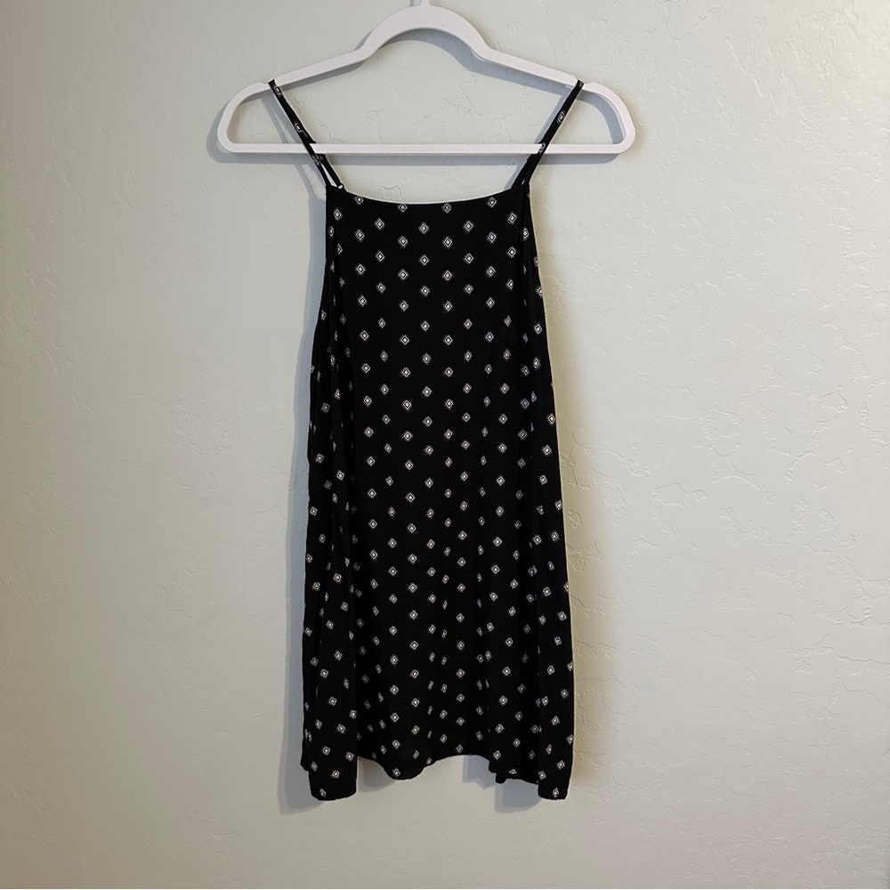 Vans Square Neck Printed‎ Cami Mini Dress Size Small
